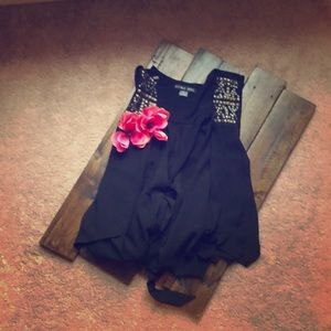 Vest with studs from double zero